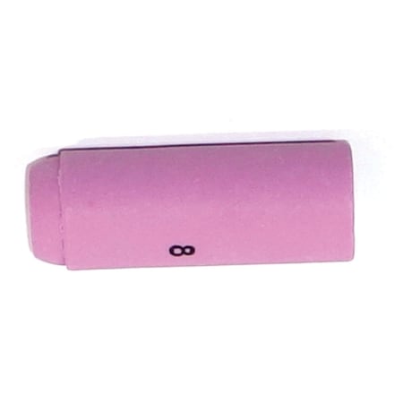 Parker Torchology Standard Nozzle, Ceramic Cup, 1/2, No 8 WP17/WP18/WP26 10N46